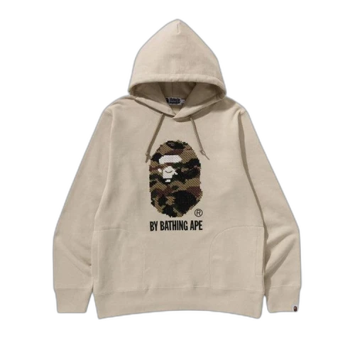 BAPE 1st Camo By Bathing Ape Pullover Hoodie 'Beige'