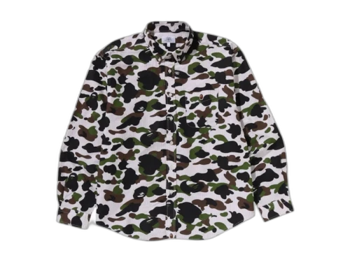 BAPE 1st Camo Stripe Relaxed Fit L/S Shirt Multicolor