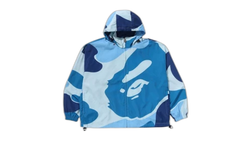 BAPE ABC Camo Hooded Jacket Blue