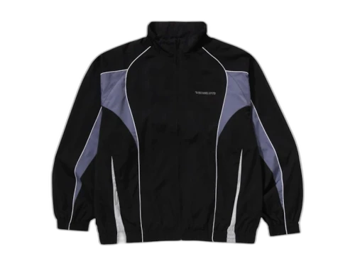 BAPE Bathing Ape Logo Nylon Track Jacket Blue