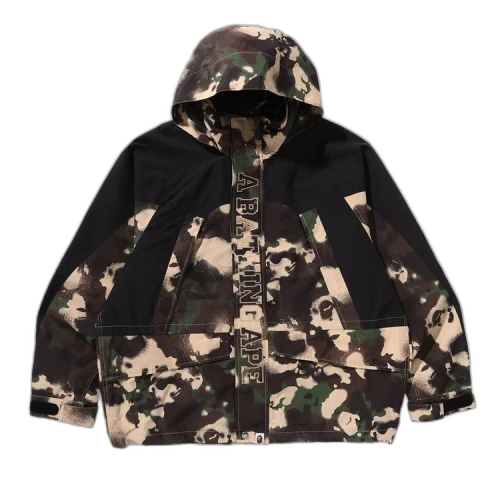 BAPE Map Camo Snowboard Jacket 'Green'