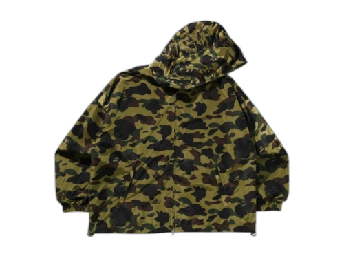 BAPE 1st Camo Jacquard Shark Full Zip Jacket Multicolor