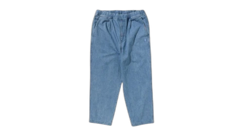 BAPE One Point Relaxed Fit 13oz Denim Pants Light Indigo