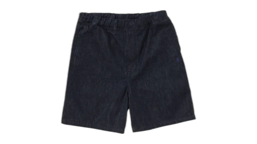 BAPE One Point Relaxed Fit 13oz Denim Shorts Light Indigo