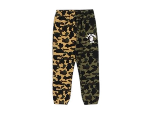 BAPE 1st Camo Separate Regular Fit Sweatpant Green