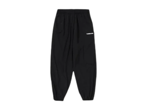 BAPE Bathing Ape Logo Relaxed Fit Jogger Pants Black