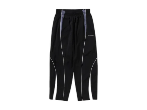 BAPE Bathing Ape Logo Nylon Track Pants Black