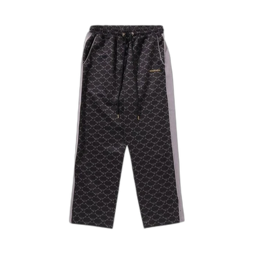 BAPE College Monogram Relaxed Fit Pants 'Black'