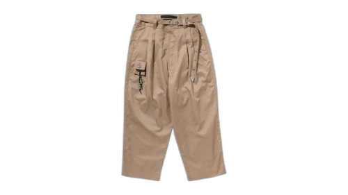 BAPE Black Belted Airpod Chino Pants Beige