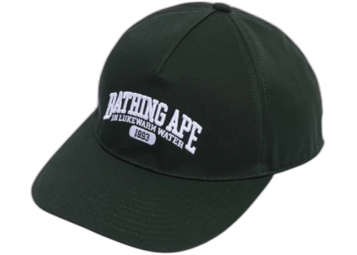 BAPE Logo Trucker Cap Olivedrab