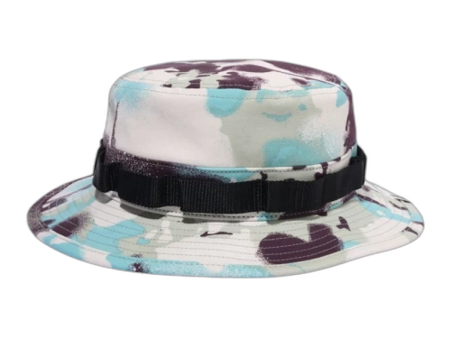 BAPE Map Camo Military Hat Multicolor