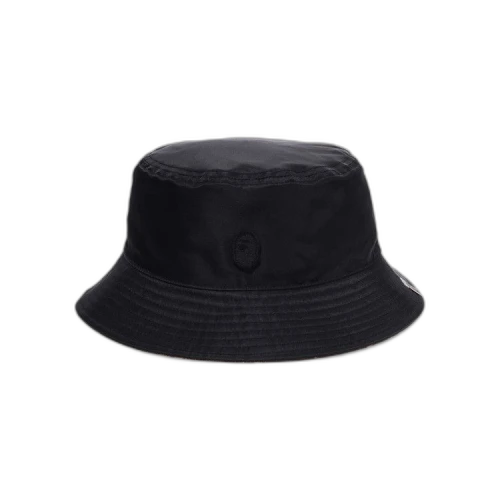 BAPE College Monogram Reversible Buckle Hat 'Black'