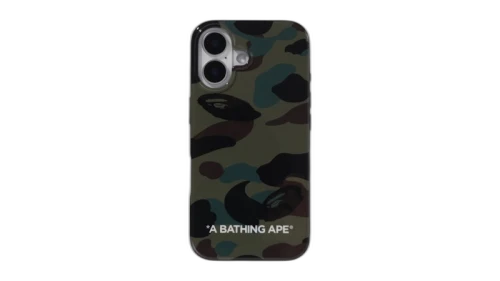 BAPE 1st Camo iPhone 16 Case Green