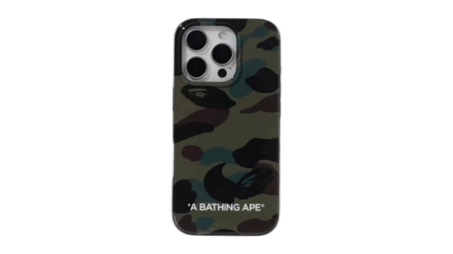 BAPE 1st Camo iPhone 16 Pro Case Green