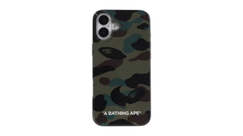 BAPE 1st Camo iPhone 16 Plus Case Green