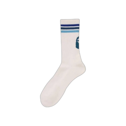 BAPE Line Socks 'Blue'