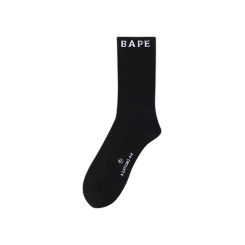 BAPE Socks (3 Pack) 'Black'