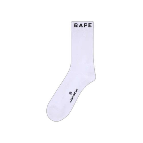 BAPE Socks (3 Pack) 'White'