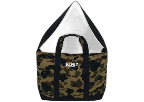 BAPE 1st Camo 2Way Tote Bag Green