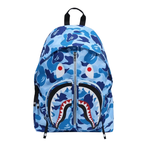 BAPE ABC Camo Shark Daypack 'Blue'