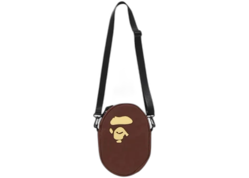 BAPE Ape Head Shoulder Bag (SS25) Brown