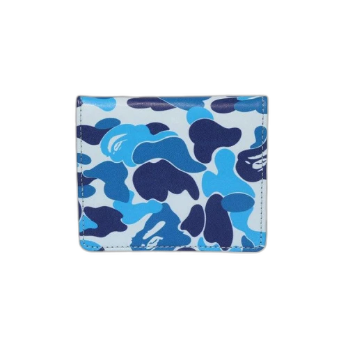 BAPE ABC Camo Coin Case 'Blue'
