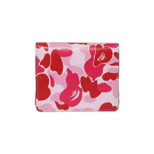BAPE ABC Camo Coin Case 'Pink'