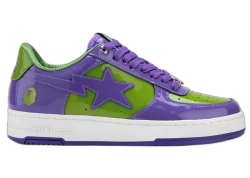 A Bathing Ape Bape Sta #1 Purple
