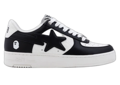 A Bathing Ape Bape Sta Low #3 White Black Cloud Camo