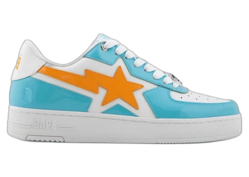 A Bathing Ape Bape Sta Icon Low #2 Blue