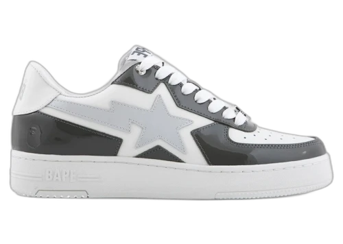 A Bathing Ape Bape Sta Icon Low #2 Grey
