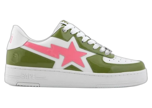 A Bathing Ape Bape Sta Icon Low #2 Green