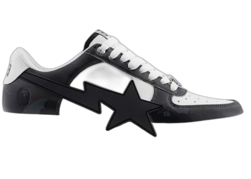 A Bathing Ape Bape Sta Low OS #1 Color Camo Black White