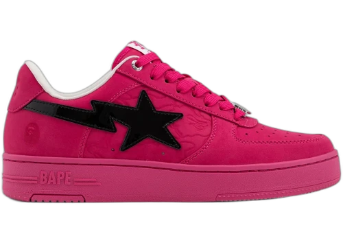 A Bathing Ape Bape Sta #4 Pink Black