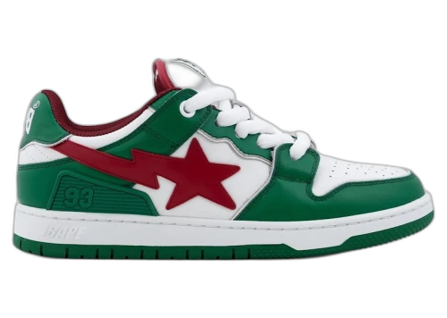 BAPE A Bathing Ape Sk8 Sta Bold #1 Green