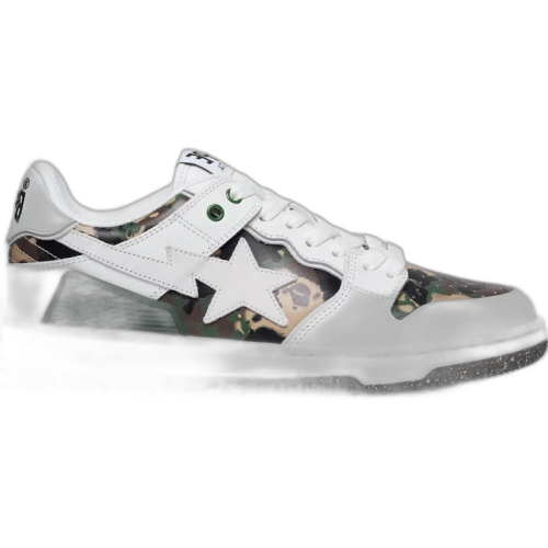BAPE A Bathing Ape Sk8 Sta #2 White Camo