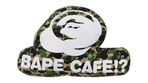 BAPE Cafe Cushion White