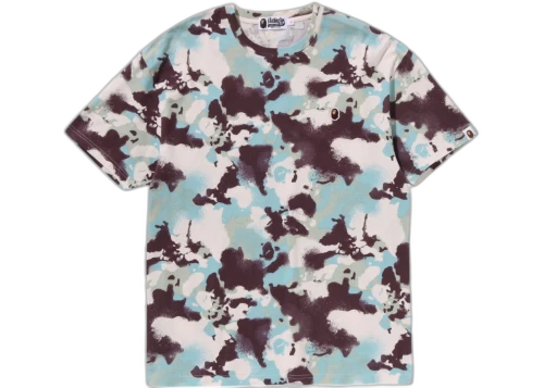 BAPE Women's Map Camo Oversized Tee Multicolor