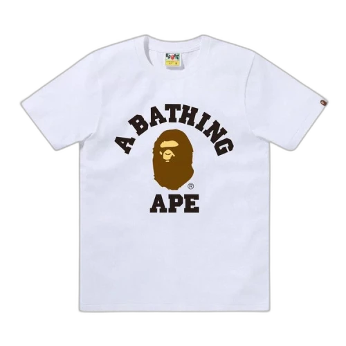 BAPE College Tee 'White'