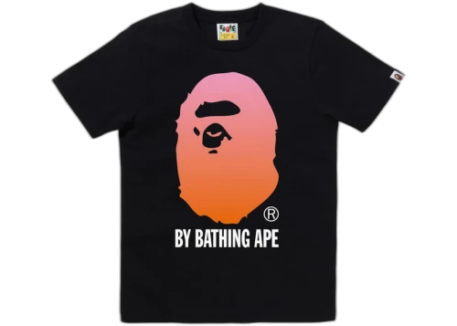BAPE Women's Gradation By Bathing Ape Tee Black