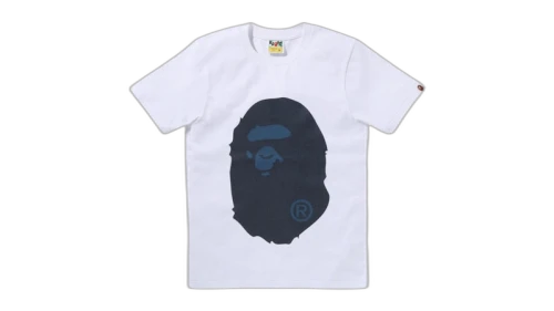 BAPE Denim Big Ape Head Tee Black