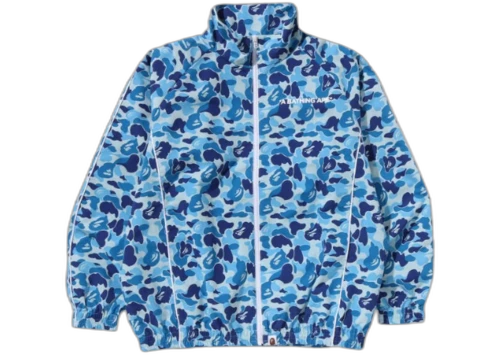 BAPE Women's ABC Camo Track Jacket Blue