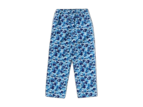 BAPE Women's ABC Camo Track Pants Blue