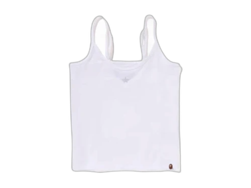 BAPE Women's Crystal Twin Sta Camisole White