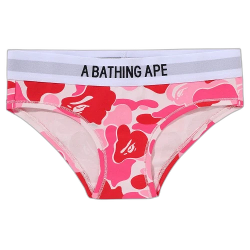 BAPE ABC Camo Shorts 'Pink'