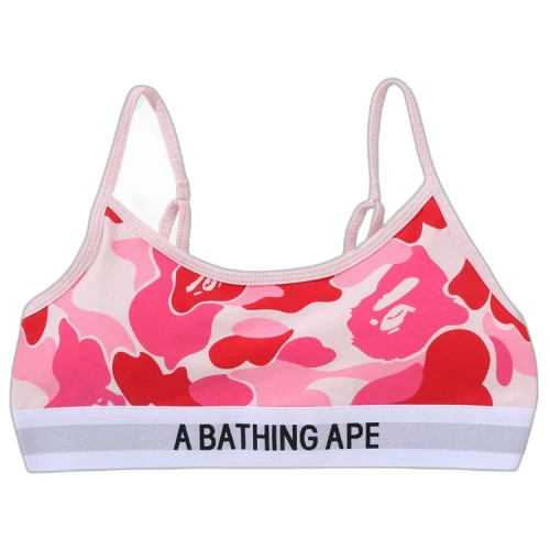 BAPE ABC Camo Sport Bra 'Pink'