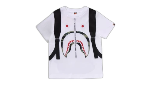 BAPE Daypack Print Tee White