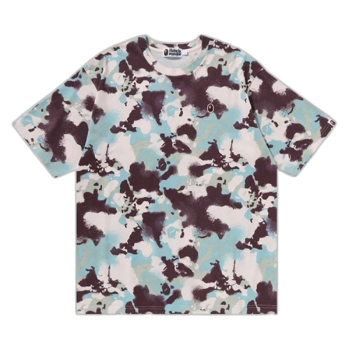 BAPE Map Camo Ape Head One Point Tee 'Multicolor'