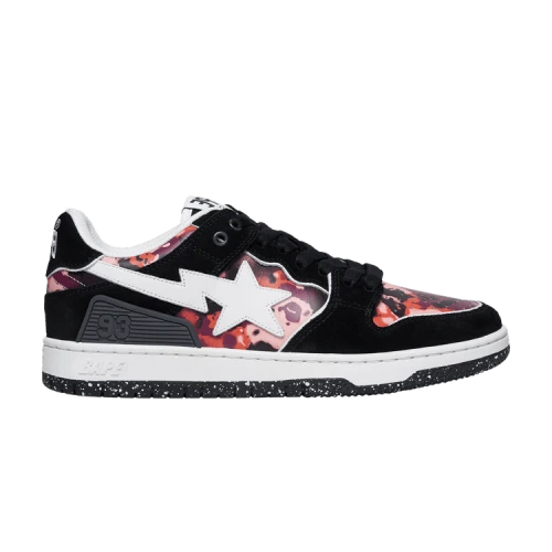 BAPE Sk8 Sta #3 'Map Camo Pack - Black'