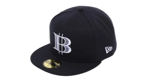 BAPE B Logo New Era 59Fifty Cap Navy